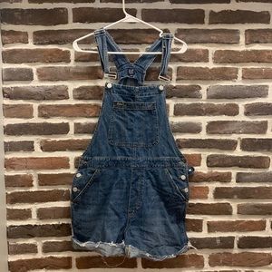 GAP Denim Overall Shorts